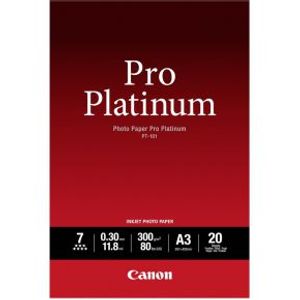 Canon PT-101 A 3. 20 vel Photo Paper Pro Platinum 300 g