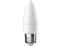 Basetech LED Energielabel A+ (A++ - E) E27 Kaars 5.8 W = 40 W Warmwit (Ø x l) 35 mm x 107 mm 1 stuk(s)