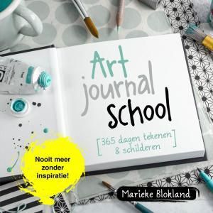 Art journal school - Marieke Blokland - ebook