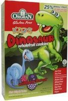 Orgran Fruitosaurus koekjes bosvruchtensmaak (175 gr) - thumbnail