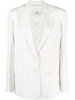 ETRO blazer à simpke boutonnage - Blanc