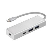 Hama Aluminium USB 3.2 Gen 2 (3.1 Gen 2) Type-C 5000 Mbit/s Zilver