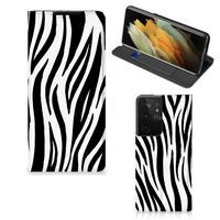 Samsung Galaxy S21 Ultra Hoesje maken Zebra - thumbnail