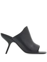 Ferragamo mules à bout ouvert 85 mm - Noir