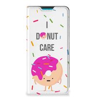 Samsung Galaxy A73 Flip Style Cover Donut Roze - thumbnail