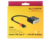 Delock 61213 Adapter USB Type-C male > DVI female (DP Alt Mode) 4K 30 Hz