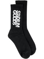 STADIUM GOODS® chaussettes à logo imprimé - Noir