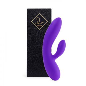 Feelztoys - Lea Vibrator met Glitters USB-oplaadbaar Paars