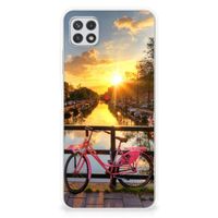 Samsung Galaxy A22 5G Siliconen Back Cover Amsterdamse Grachten