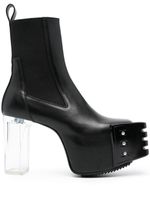 Rick Owens bottes en à plateforme 120 mm - Noir - thumbnail