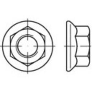 TOOLCRAFT TO-5360871 Zeskantmoeren M8 RVS A4 1000 stuk(s)