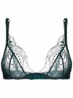 Fleur Of England Bh met afwerking van kant - Groen