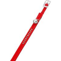 Kattenhalsband Monte Carlo Rood - 30 cm x 11 mm 30 cm x 11 mm Flamingo Rood