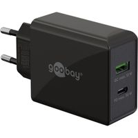 Dual USB-C PD (Power Delivery) Fast Charger (30 W) Oplader - thumbnail