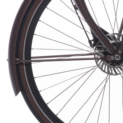 Cortina spatbordstang voor 28 e-u4 friar brown matt