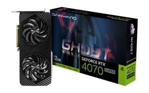 Gainward Nvidia GeForce RTX 4070 Super Videokaart Ghost 12 GB GDDR6-RAM PCIe x16 HDMI, DisplayPort NVIDIA G-Sync