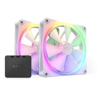 NZXT F140 RGB TWIN Computer behuizing, Processor Ventilator 14 cm Wit 2 stuk(s) - thumbnail