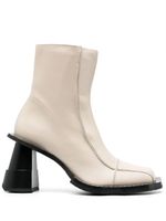 Henrik Vibskov bottines Elle Driver en cuir 90 mm - Tons neutres