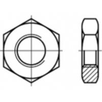 TOOLCRAFT TO-5435625 Zeskantmoeren M18 50 stuk(s)