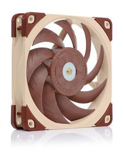 Noctua NF A12x25 PWM Computer behuizing Ventilator 12 cm Beige, Rood