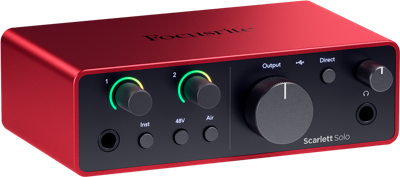Focusrite Focusrite Scarlett Solo 4th Gen