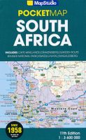 Wegenkaart - landkaart Pocket map South Africa Zuid Afrika | MapStudio - thumbnail