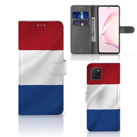 Samsung Note 10 Lite Bookstyle Case Nederlandse Vlag - thumbnail