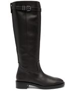 Stuart Weitzman bottes Stuart Maverick 45 mm en cuir - Marron