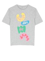 Stella McCartney Kids t-shirt en coton à imprimé graphique - Gris