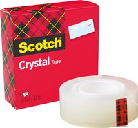 Scotch Plakband Crystal ft 19 mm x 33 m, doos met 1 rolletje - thumbnail