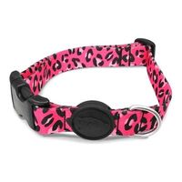 Morso Halsband hond gerecycled bubble leo roze