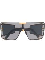 Balmain Eyewear lunettes de soleil Wonder Boy à monture oversize - Noir