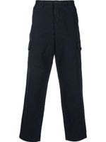 PS Paul Smith pantalon droit à poches cargo - Bleu