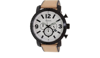 Horlogeband Fossil BQ2051 Leder Beige 24mm - thumbnail