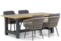 Lifestyle Western/San Francisco 200 cm dining tuinset 5-delig - thumbnail