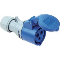 Interflex Pce Verlengkabel 16 A, 2-polig, 230 V, 6 uur/s, blauw
