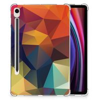 Samsung Galaxy Tab S9 Back Cover Polygon Color