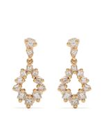 Suzanne Kalan boucles d'oreilles pendantes Princess en or 18ct