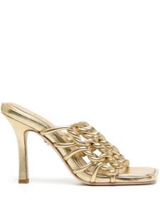 Dee Ocleppo sandales Belize 90 mm en cuir - Or