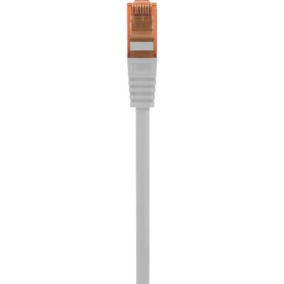 Renkforce RF-5047516 RJ45 Netwerkkabel, patchkabel CAT 6 U/UTP 0.50 m Grijs Snagless, Halogeenvrij 1 stuk(s)