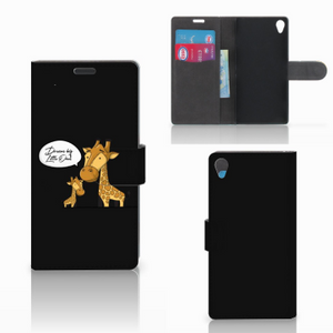 Sony Xperia Z3 Leuk Hoesje Giraffe