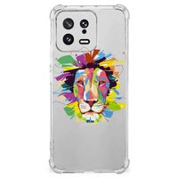 Xiaomi 13 Stevig Bumper Hoesje Lion Color - thumbnail