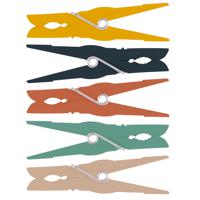 Urban Living Basic Grip wasknijpers - 72x - kunststof - 7 cm