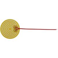 Thermo TECH Polyester Verwarmingsfolie Zelfklevend 12 V/DC, 12 V/AC 22 W Beschermingsklasse IPX4 (Ø) 90 mm