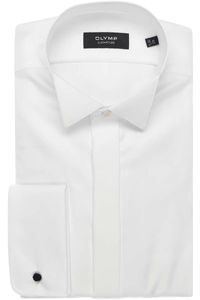 OLYMP SIGNATURE Tailored Fit Gala shirt wit, Effen