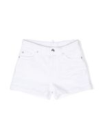 DSQUARED2 KIDS short à coupe cinq poches - Blanc