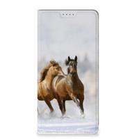 Samsung Galaxy A35 Hoesje maken Paarden - thumbnail