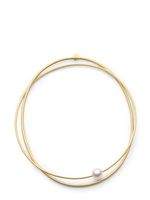 Lia Di Gregorio 18kt yellow gold Metis pearl bangle