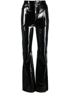 Gestuz pantalon skinny à taille haute - Noir