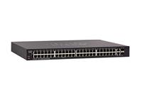 Cisco SG250-50 Intelligent Gigabit Switch (48 Gigabit poorten, 2 Gigabit poorten, koper/SFP)